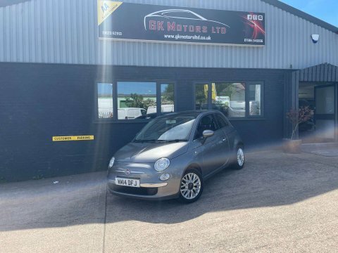 Fiat 500 1.2 500 Lounge WM14DFJ Grey #2
