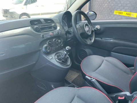 Fiat 500 1.2 500 Lounge WM14DFJ Grey #4