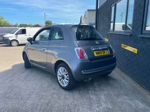 Fiat 500 1.2 500 Lounge WM14DFJ Grey #3