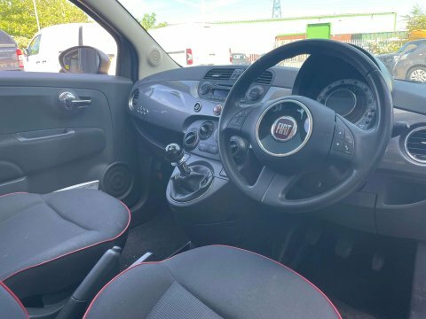 Fiat 500 1.2 500 Lounge WM14DFJ Grey #5