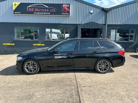 BMW 5 Series 2.0 520D M LA69LHP Black #3