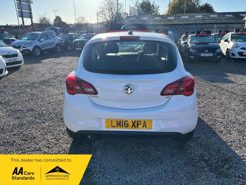 Vauxhall Corsa Sri Ecoflexmot 05 27 LM16XPA White #3