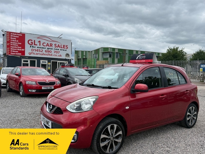 Nissan Micra Tekna Dig-tulez Complaintcamerafull History3m Red