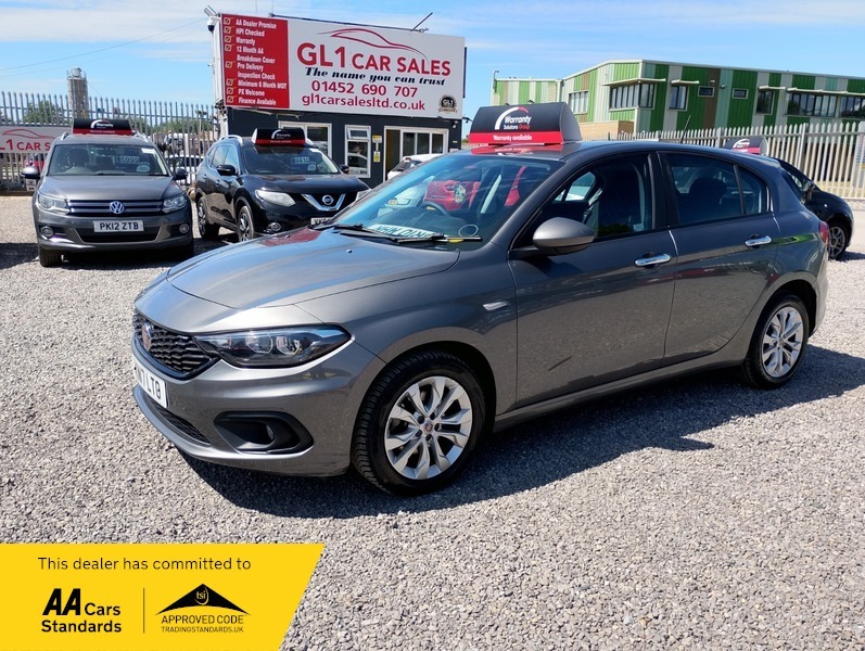 Fiat Tipo Easy Plus62k Milesulez Complanit3m Grey