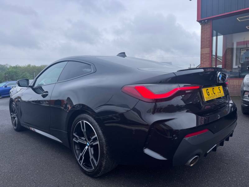 BMW 4 Series 420I M Sport Step - 1 Owner - 2022 22 ND22ZFO Black #4