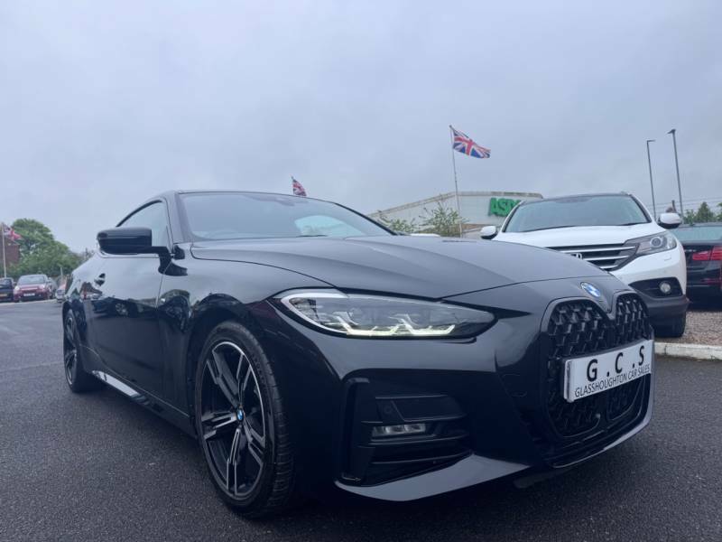 BMW 4 Series 420I M Sport Step - 1 Owner - 2022 22 ND22ZFO Black #2