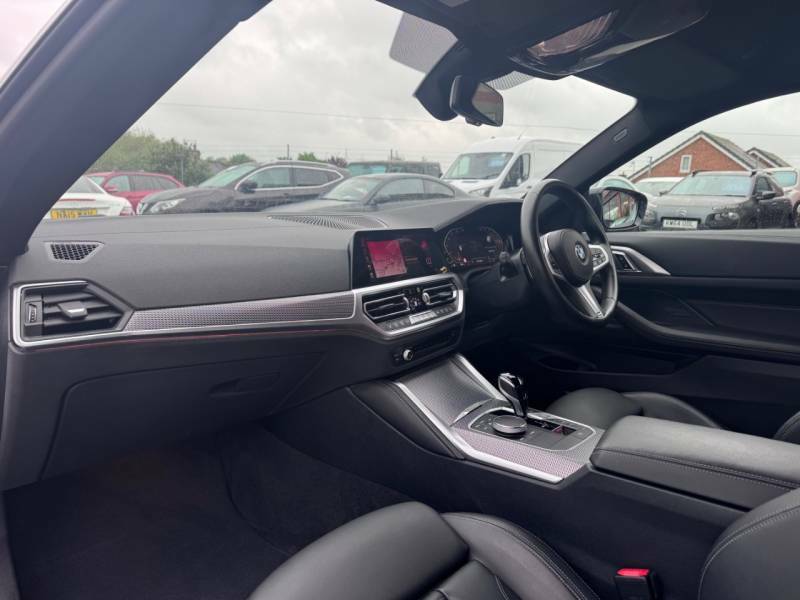 BMW 4 Series 420I M Sport Step - 1 Owner - 2022 22 ND22ZFO Black #3