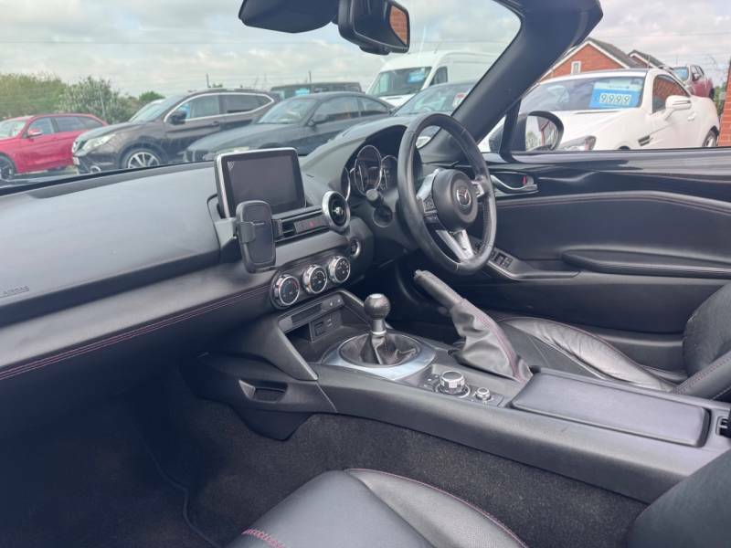 Mazda MX-5 2.0 Sport Nav - Full Mazda Service History - 2 YW65JMV Black #3
