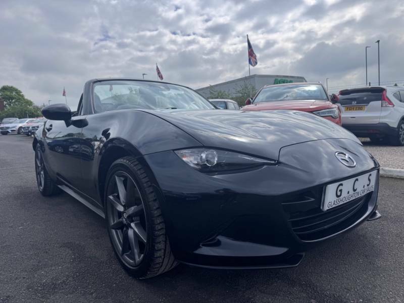 Mazda MX-5 2.0 Sport Nav - Full Mazda Service History - 2 YW65JMV Black #2