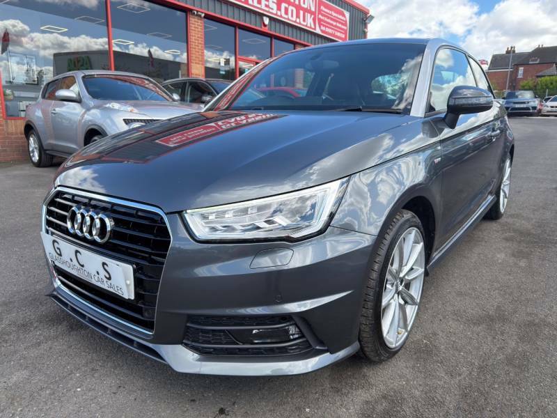 Audi A1 1.4 Tfsi S Line Nav S Tronic -Audi Service His Grey