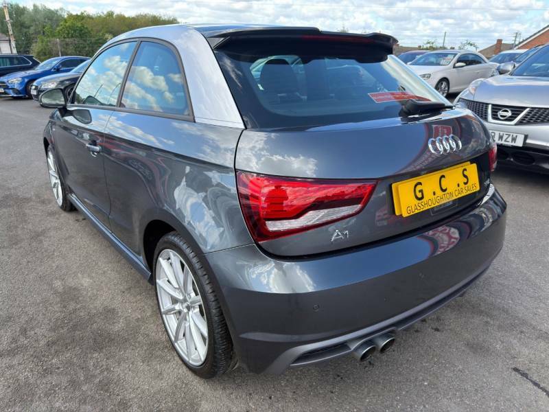 Audi A1 1.4 Tfsi S Line Nav S Tronic -Audi Service His YD18EYK Grey #4