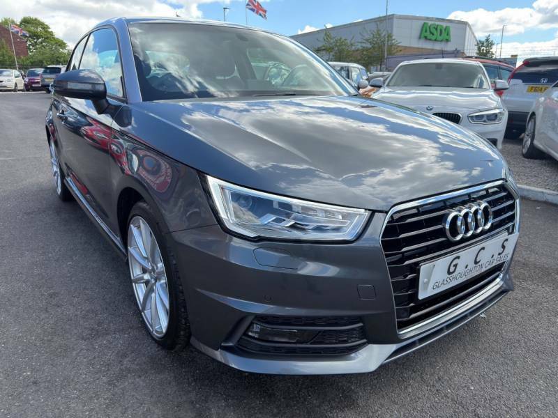 Audi A1 1.4 Tfsi S Line Nav S Tronic -Audi Service His YD18EYK Grey #2