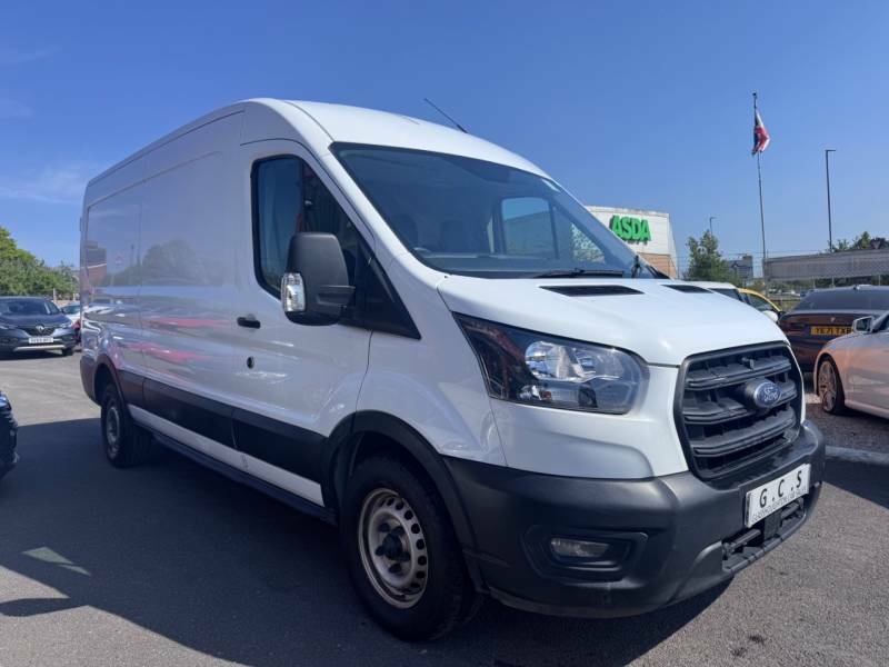 Ford Transit Custom 2.0 Ecoblue 130Ps H2 L2 Leader Van - 2022 22 LA22FKL White #2