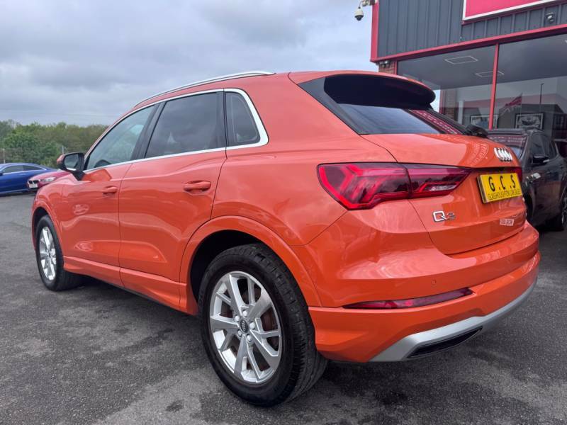 Audi Q3 35 Tfsi Sport - 2019 69 FV69UKD Orange #4