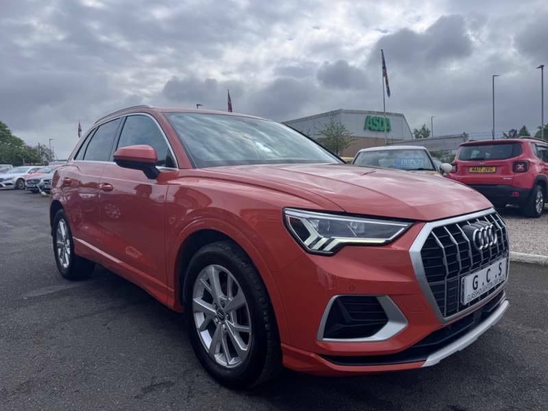 Audi Q3 35 Tfsi Sport - 2019 69 FV69UKD Orange #2