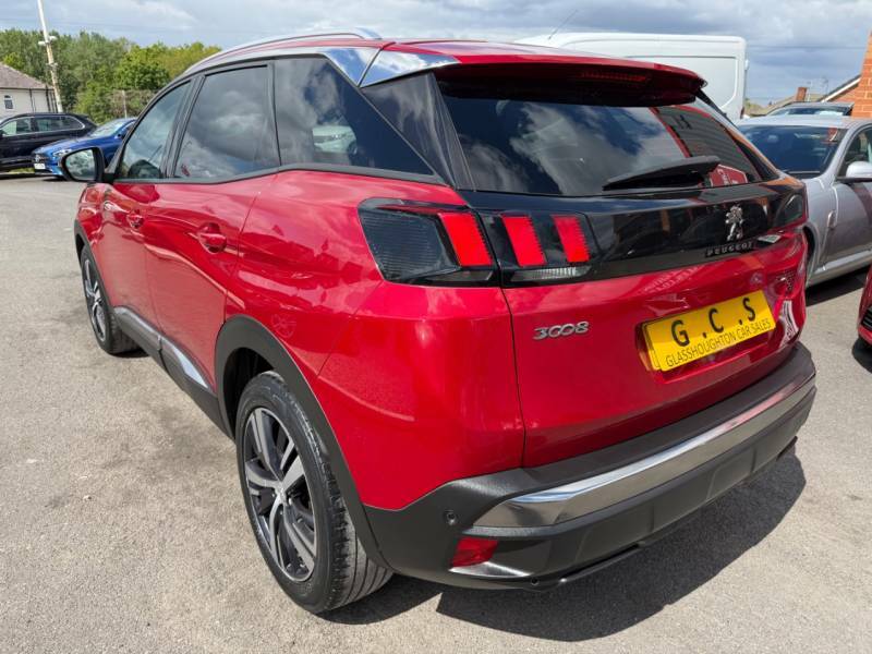 Peugeot 3008 1.5 Bluehdi Allure - Fsh - 2019 19 FM19XZA Red #5