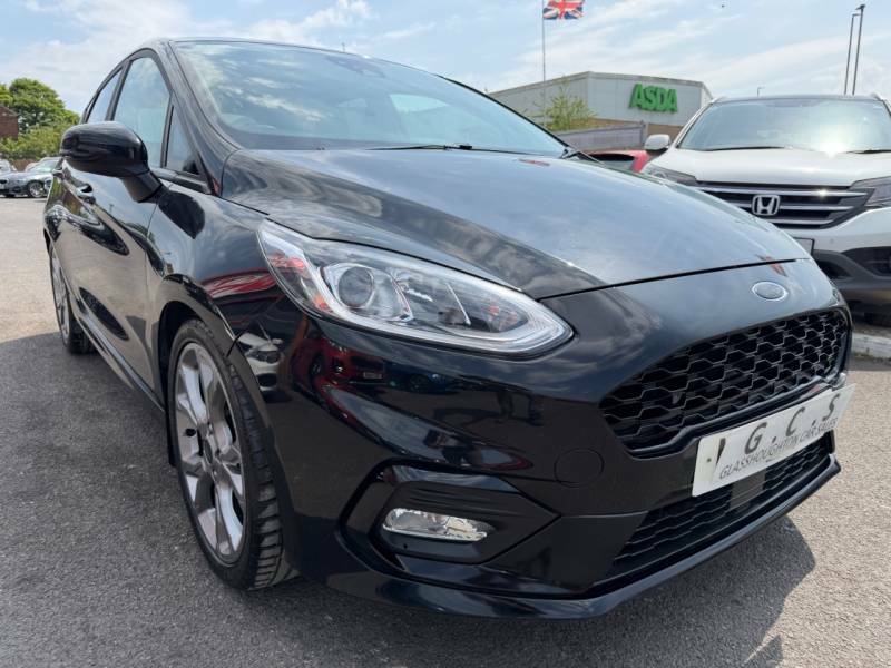 Ford Fiesta 1.0 Ecoboost Hybrid Mhev 155 St-line X Edition R18TWL Black #2