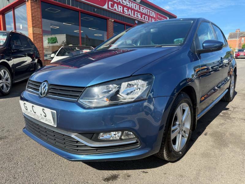 Volkswagen Polo 1.2 Tsi Match Edition -Full Service History- 2 Blue