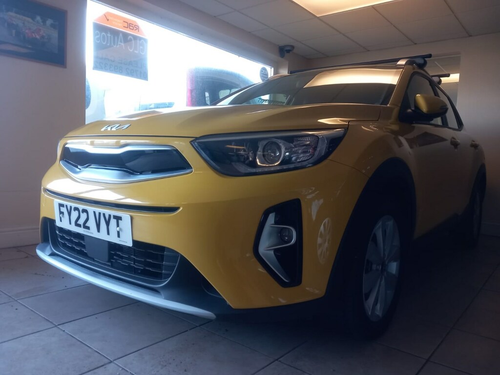 Kia Stonic 1.0T Gdi 99 2 FY22VYT Yellow #2