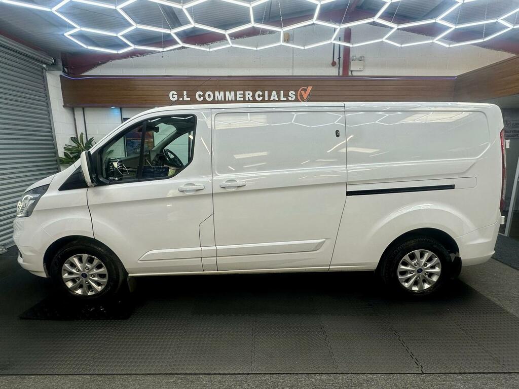 Ford Transit Custom 2.0 300 Ecoblue Limited Panel Van Manua LA23HMV White #3