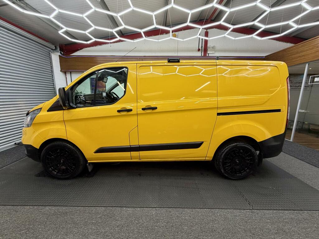 Ford Transit Custom 2.0 340 Ecoblue Leader Panel Van LD72AVJ Yellow #2