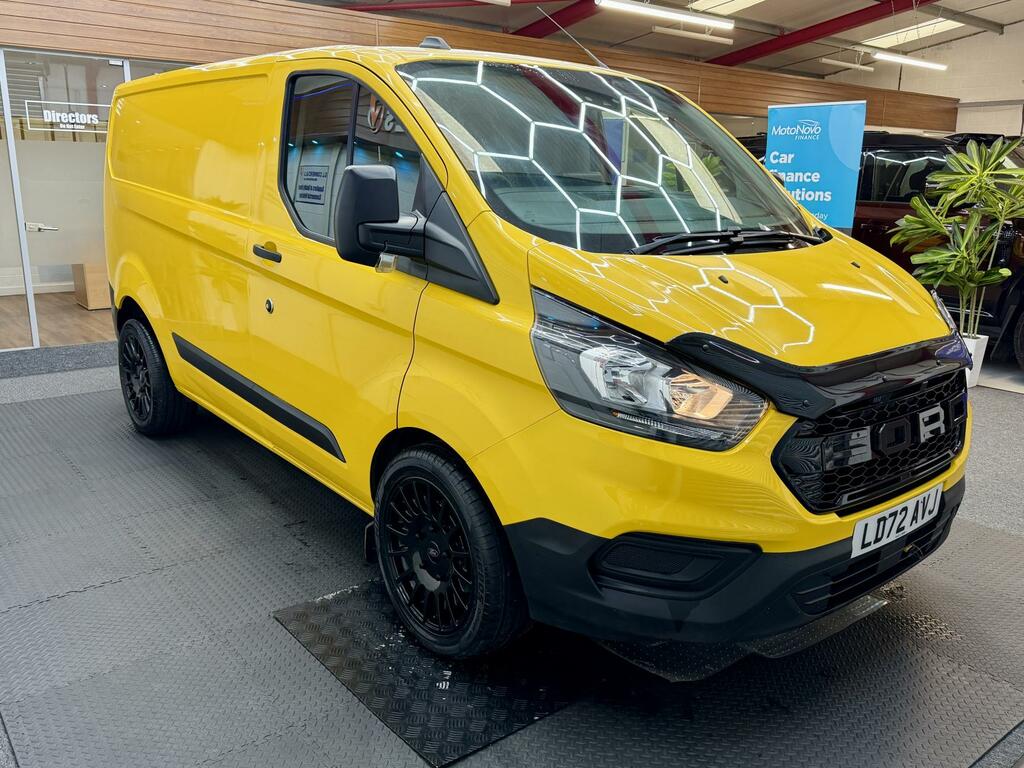 Ford Transit Custom 2.0 340 Ecoblue Leader Panel Van LD72AVJ Yellow #6