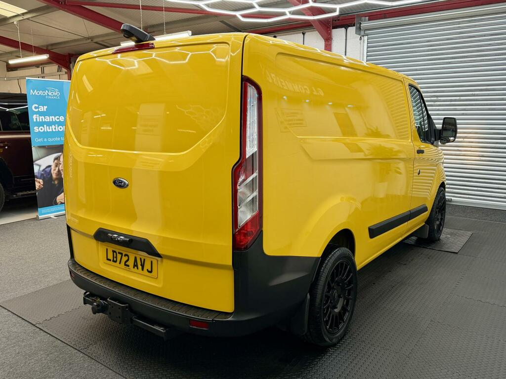 Ford Transit Custom 2.0 340 Ecoblue Leader Panel Van LD72AVJ Yellow #5