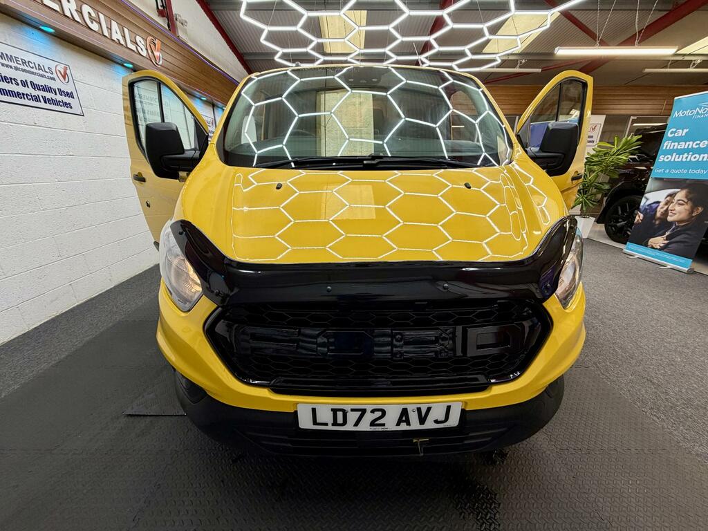 Ford Transit Custom 2.0 340 Ecoblue Leader Panel Van LD72AVJ Yellow #3