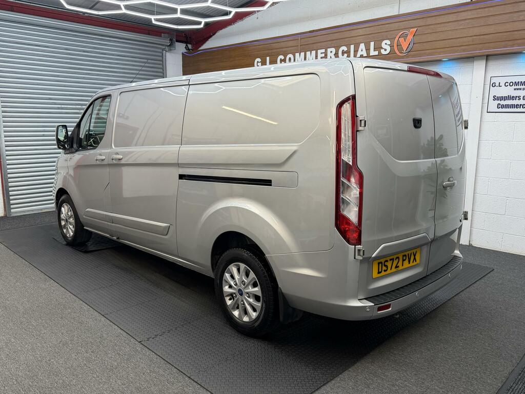 Ford Transit Custom 2.0 300 Ecoblue Limited Panel Van DS72PVX Silver #4