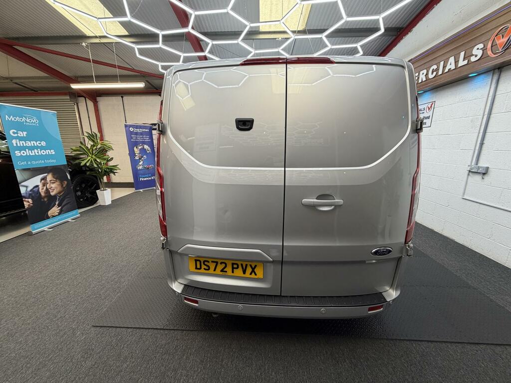 Ford Transit Custom 2.0 300 Ecoblue Limited Panel Van DS72PVX Silver #6