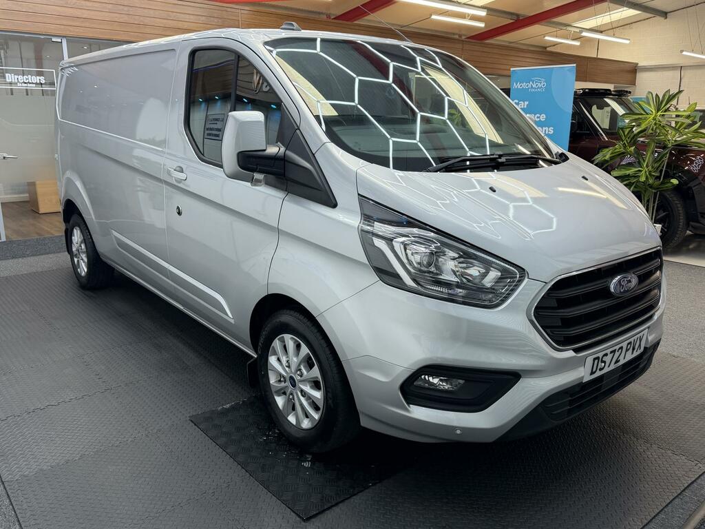 Ford Transit Custom 2.0 300 Ecoblue Limited Panel Van DS72PVX Silver #5