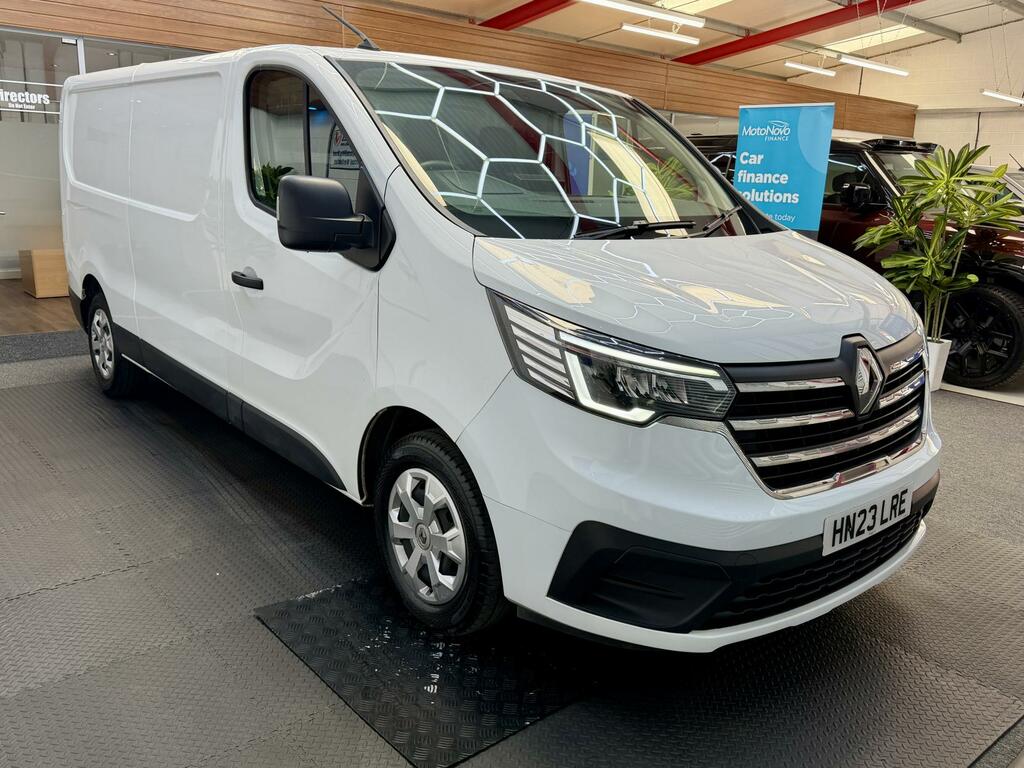 Renault Trafic 2.0 Dci Blue Ll30 Business Panel Van M HN23LRE White #6