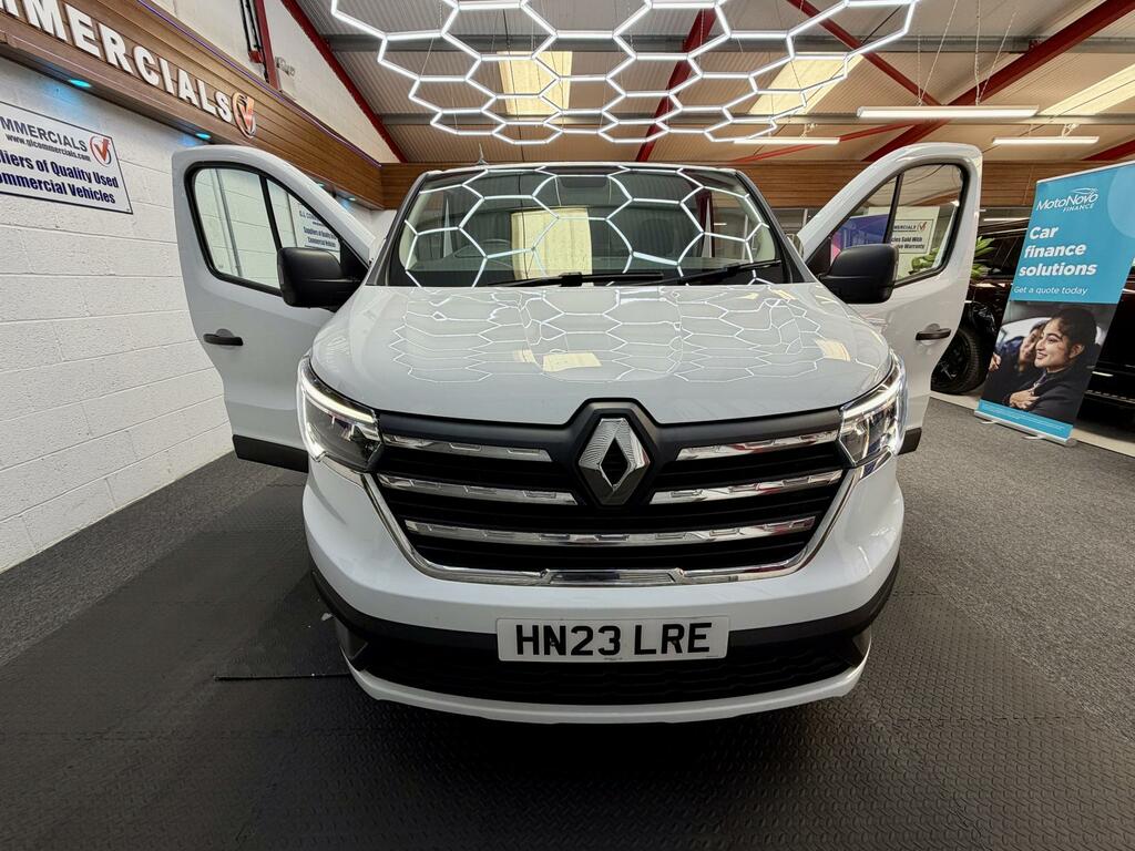 Renault Trafic 2.0 Dci Blue Ll30 Business Panel Van M HN23LRE White #3