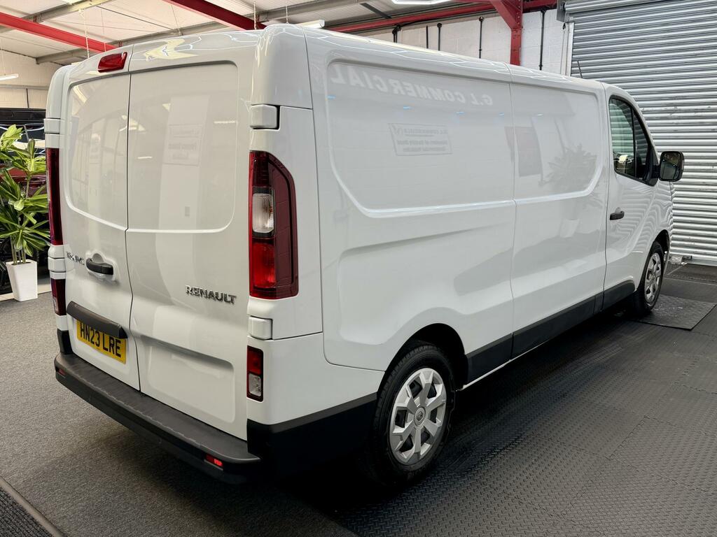 Renault Trafic 2.0 Dci Blue Ll30 Business Panel Van M HN23LRE White #5