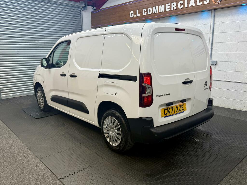 Citroen Berlingo 1.5 Bluehdi 650 Enterprise M Pro Panel Van Die CK71XZE White #4