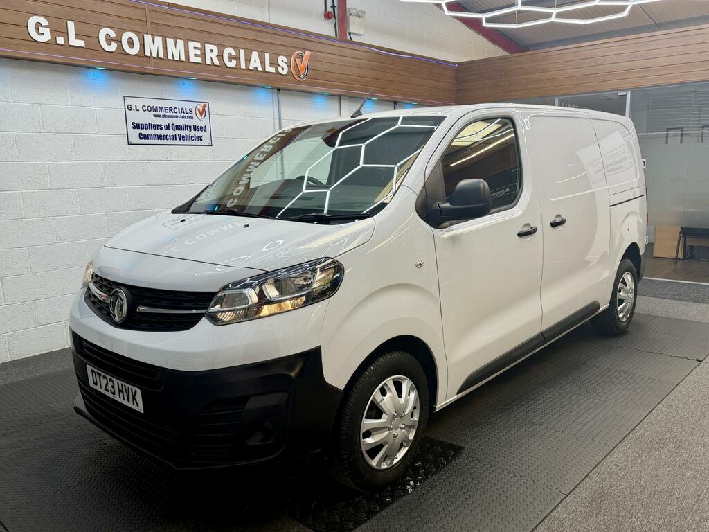 Vauxhall Vivaro 1.5 Turbo D 2900 Prime Panel Van 6Dr White