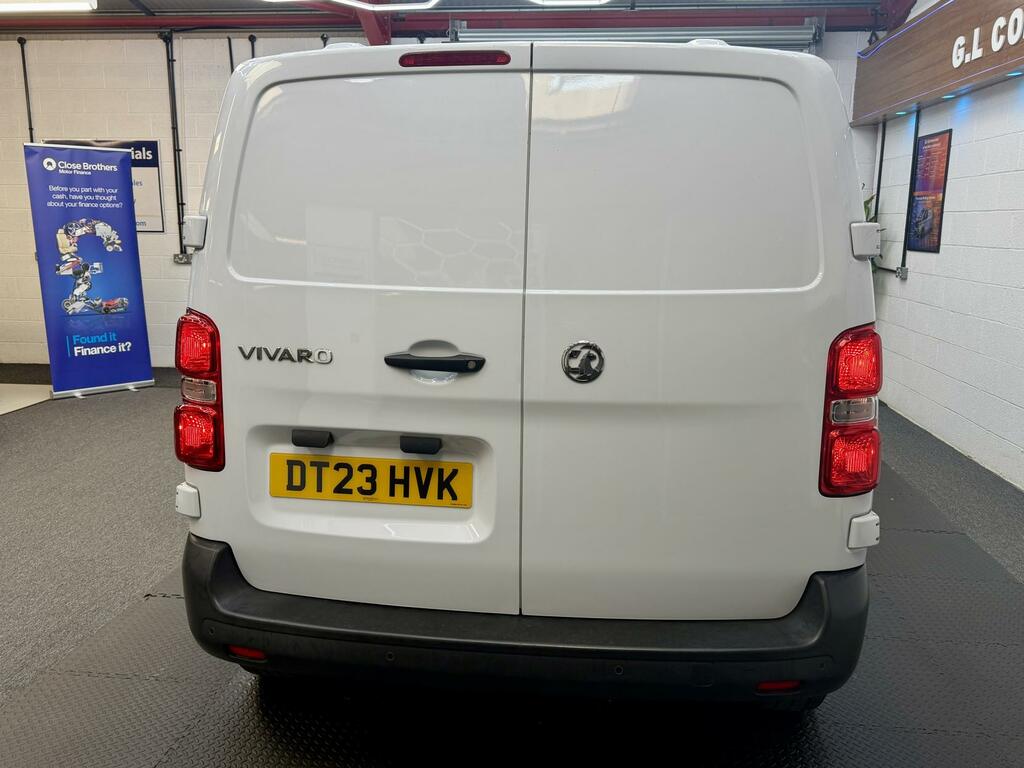 Vauxhall Vivaro 1.5 Turbo D 2900 Prime Panel Van 6Dr DT23HVK White #5