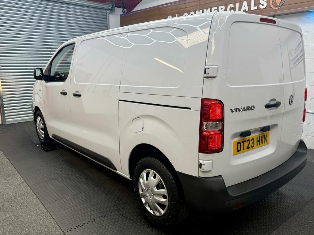 Vauxhall Vivaro 1.5 Turbo D 2900 Prime Panel Van 6Dr DT23HVK White #2