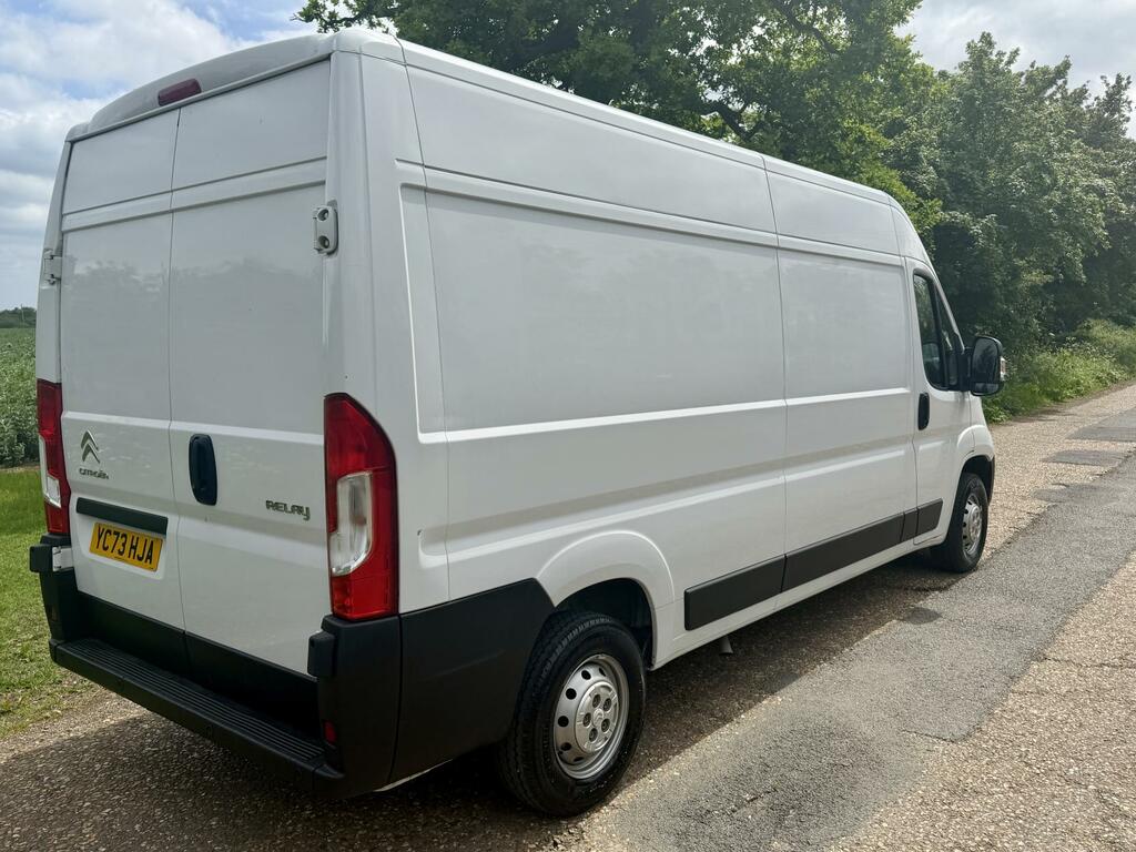 Citroen Relay 2.2 Bluehdi 35 Enterprise Edition Panel Van Di YC73HJA White #3