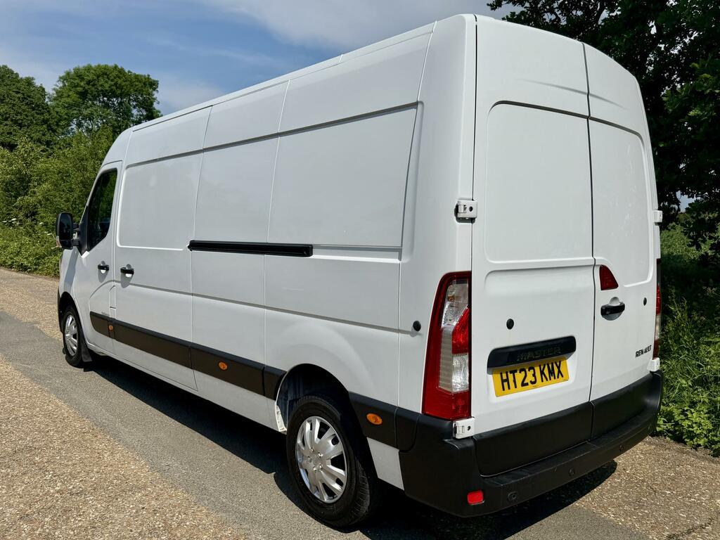 Renault Master 2.3 Dci 35 Business Panel Van F HT23KMX White #3