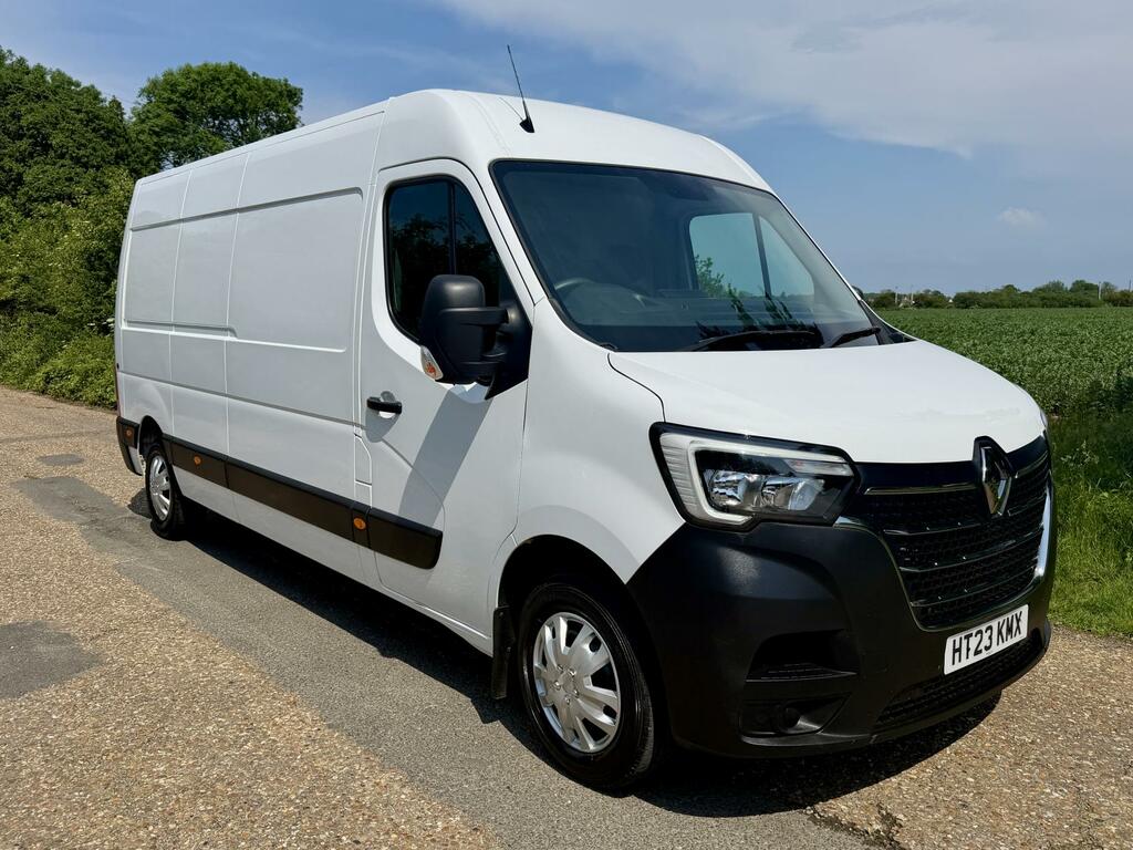 Renault Master 2.3 Dci 35 Business Panel Van F HT23KMX White #2