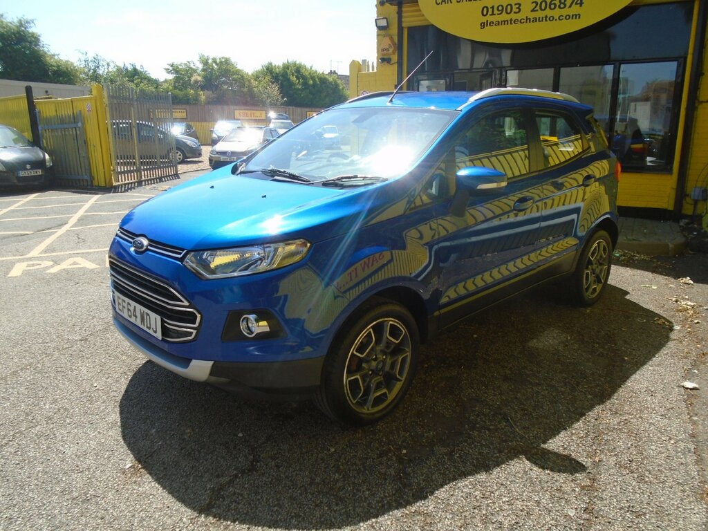 Ford Ecosport 1.5 Tdci Titanium Suv 2Wd Euro 5 Blue #3