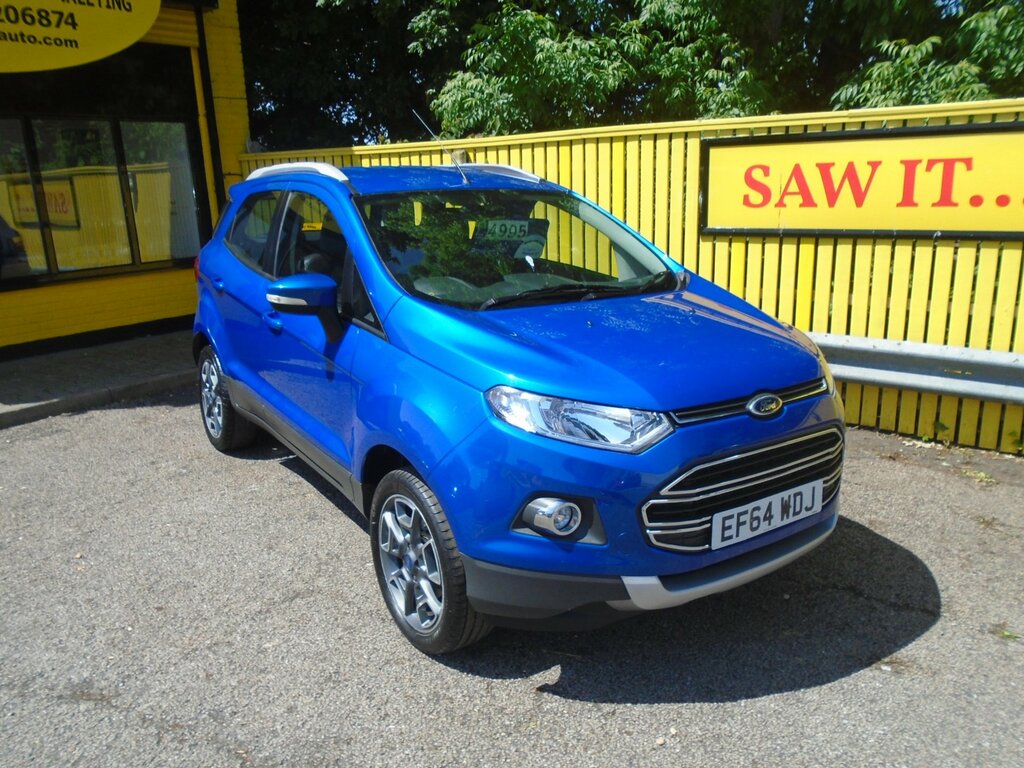 Ford Ecosport 1.5 Tdci Titanium Suv 2Wd Euro 5 Blue