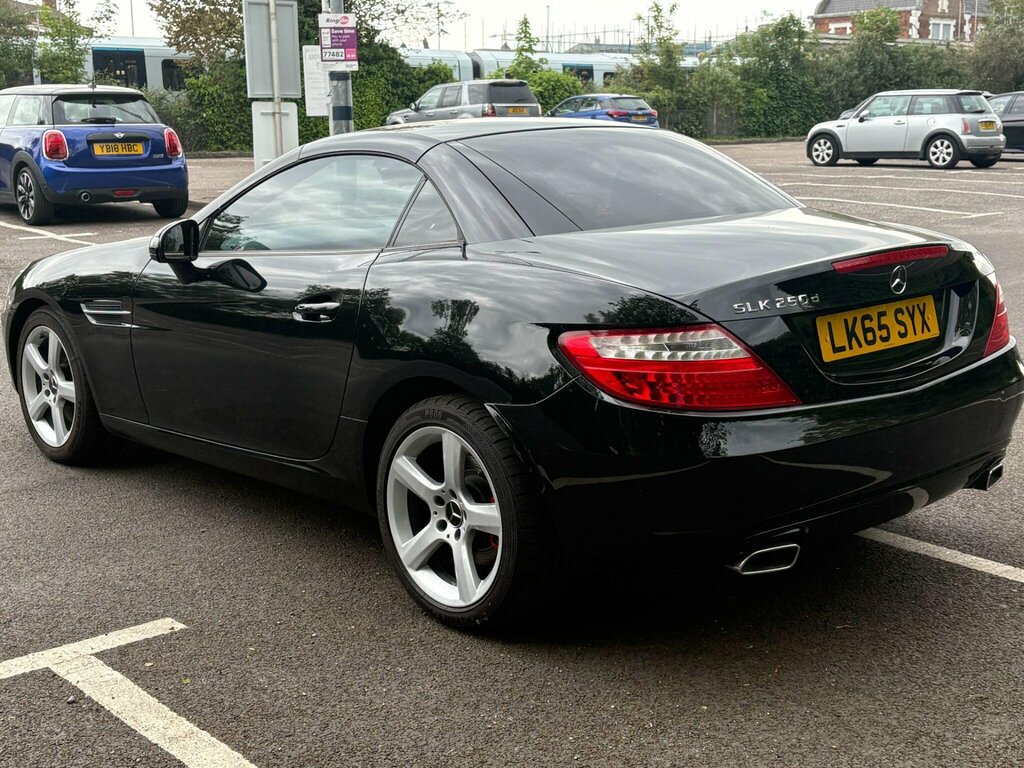 Mercedes-Benz SLK 2.1 Slk250d G-tronic Euro 6 Ss LK65SYX Black #6
