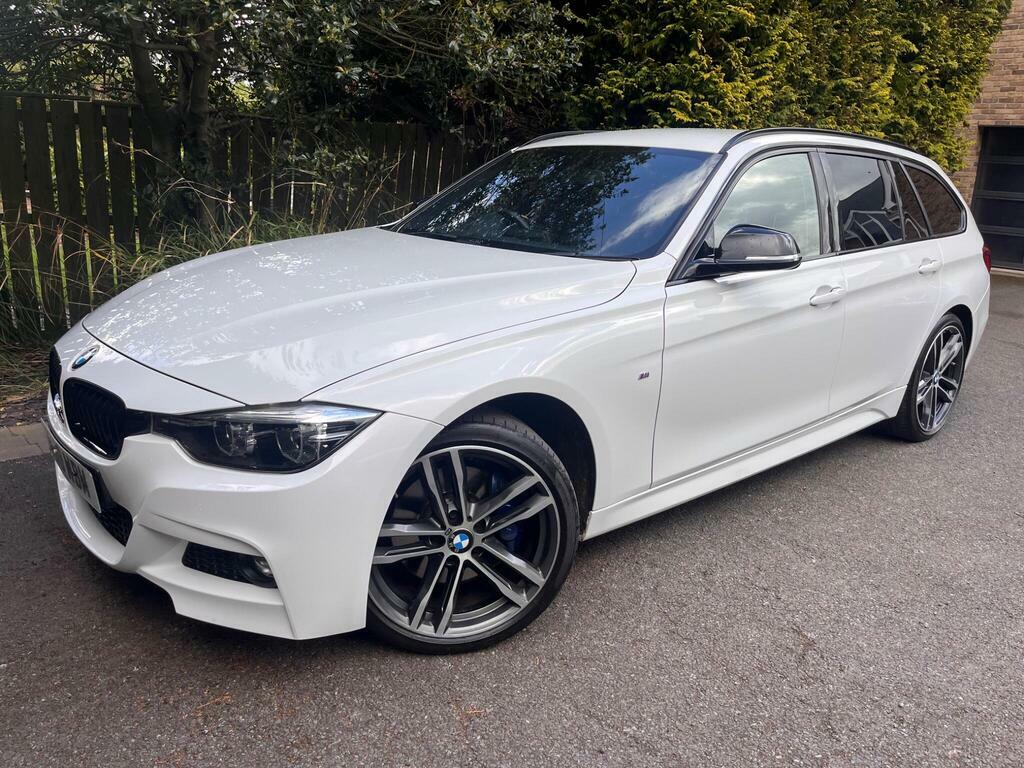 BMW 3 Series 2.0 320I M Sport Shadow Edition Touring Xdriv NG19WBM White #2