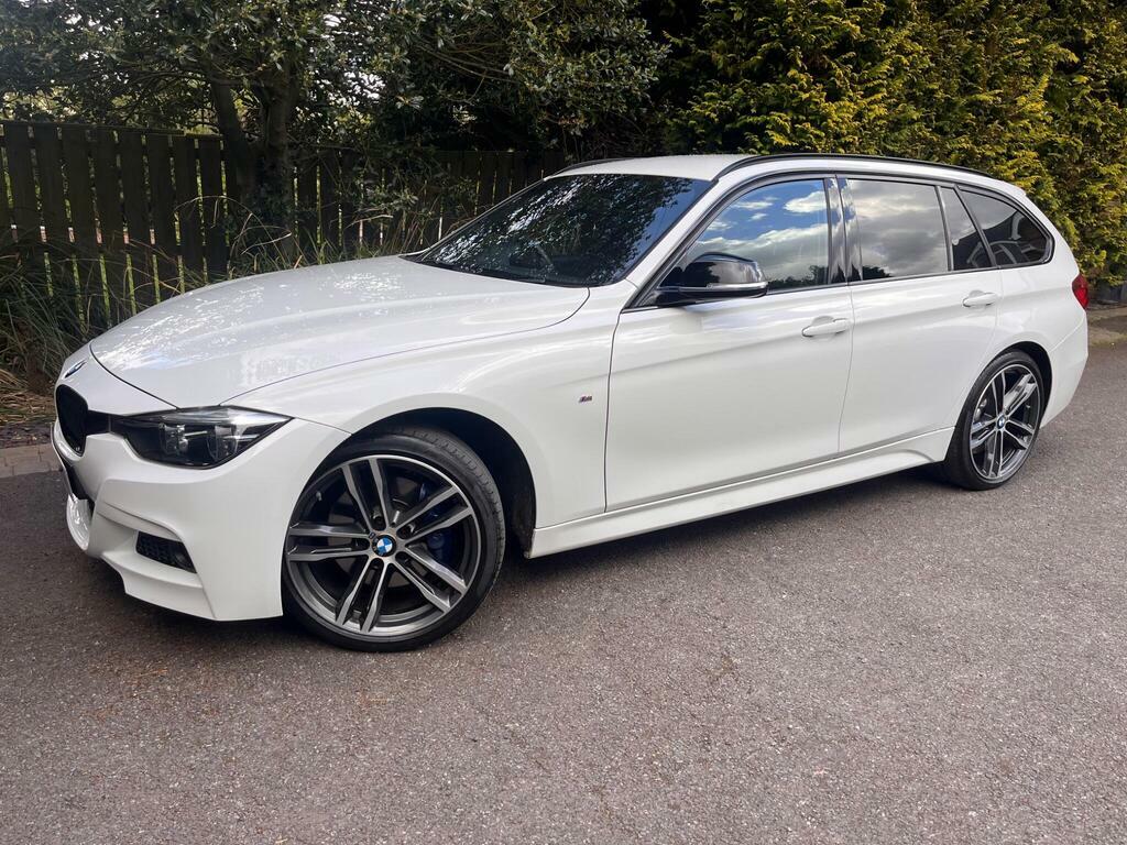 BMW 3 Series 2.0 320I M Sport Shadow Edition Touring Xdriv NG19WBM White #3