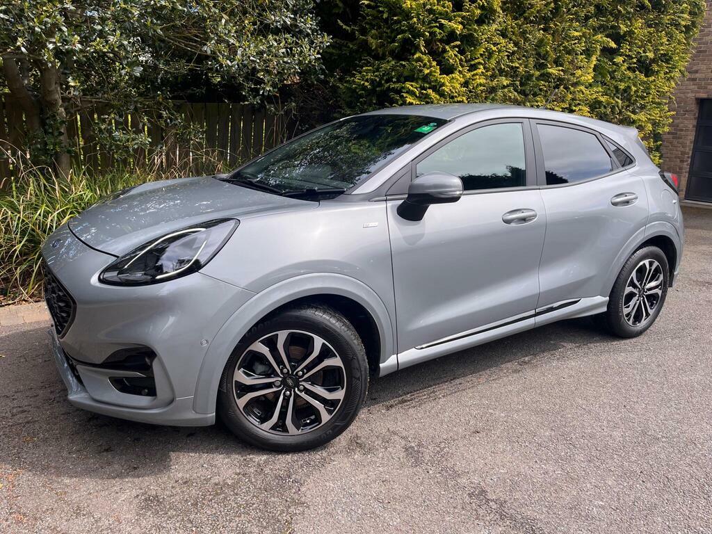 Ford Puma 1.0T Ecoboost Mhev St-line Euro 6 S S NC23BWF Silver #2