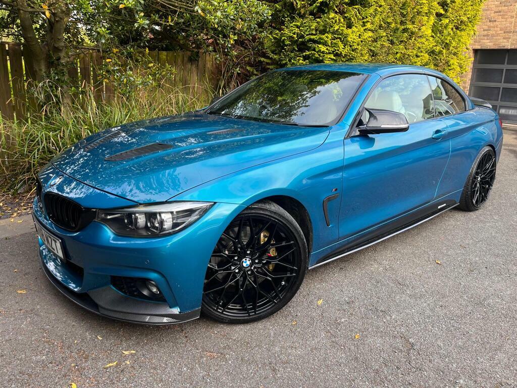 BMW 4 Series 3.0 435D M Sport Xdrive Euro 6 S S DV18MZT Blue #4