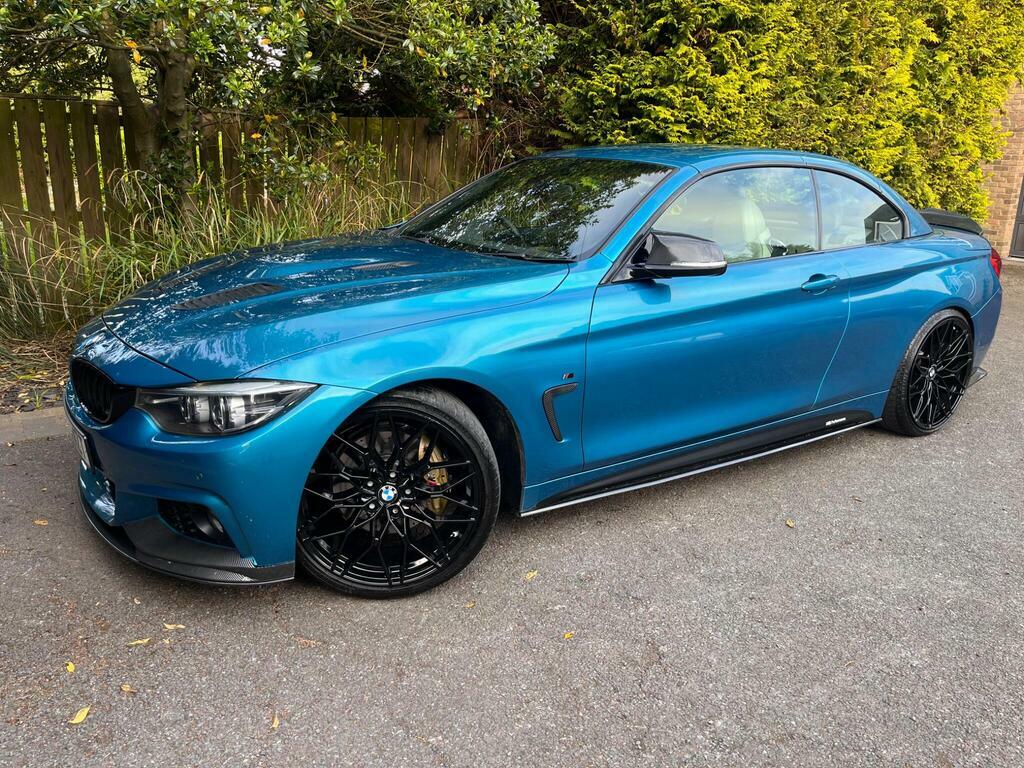 BMW 4 Series 3.0 435D M Sport Xdrive Euro 6 S S DV18MZT Blue #6