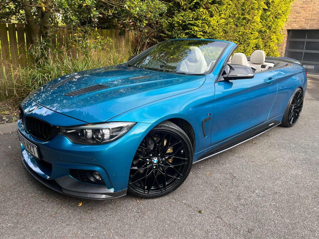 BMW 4 Series 3.0 435D M Sport Xdrive Euro 6 S S DV18MZT Blue #3